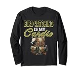 Vogelbeobachtung macht mein Cardio lustig Langarmshirt