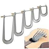 5 Stück Violin-Bassstangenklemmen, professionelle Gitarrenbauer-Werkzeuge aus Aluminiumlegierung für Brückenreparatur, Rissreparatur und Bassstangeninstallation für Violine, Bratsche, Cello, Ich Deko