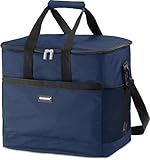 HELDENWERK Kühltasche groß 40L faltbar – Kühlbox bis zu 12h Kühlleistung auslaufsicher & wasserdicht – Thermotasche, Picknicktasche, Lunchtasche, Isoliertasche mit 7 Fächern – verstärkter Boden