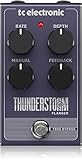 TC Electronic THUNDERSTORM FLANGER Flanger-Pedal im Vintage-Stil mit vollständig analoger Bucket-Brigade-Schaltung