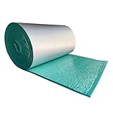 Schalldämpfungsmatte, hochdichter selbstklebender Akustikschaum, 20 mm dick, schalldichte Polsterung, feuerfeste und wasserabweisende Isolierung