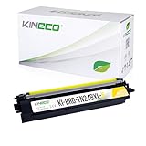 Kineco TN248Y Tonerkartusche kompatibel für Brother DCP-L3560CDW MFC-L3760CDW HL-L3240CDW HL-L3220CW MFC-L3740CDW DCP-L3520CDWE, TN248XL-Y Yellow