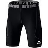 Erima Unisex Erwachsene Elemental Tight kurz (2290706), schwarz, XL