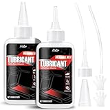 Silikonöl für Laufbänder, Treadmill Lubricant 200ml - 100% Reines Silikon Laufbandöl, Giftigfrei, Geruchlos, Hochtemperaturbeständig, Silikonöl Laufband mit Weichen Röhrchen, Glatt ＆ Rauschreduzierung