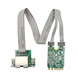DollaTek M.2 EA Key Gigabit LAN Ethernet Karte 2.5G Single Port Multi Gigabit Netzwerkadapter