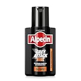 Alpecin Grey Attack MAX Coffein & Color Shampoo - 1 x 200 ml - Schrittweise dunkleres und stärkeres Haar | Extra starke Farbleistung | Erblich bedingtem Haarausfall wird vorgebeugt