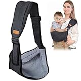 Kleinkind Trage Seitlich UieaMsio Ergonomisch, Kindertrage Ab 2-3 Jahre, Verstellbare Baby Trage Für Neugeborene Bis 3-36 Monaten, Kleinkinder (A)