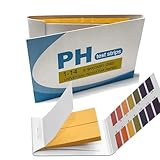 160x ph Teststreifen Testpapier Lackmuspapier ph-Wertebereich 1-14 mit Farbvergleichsskala (2x 80er Pack))