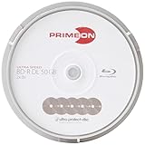 PRIMEON BD-R DL 50GB/2-8x Cakebox (10 Disc) ultra-protect-disc Surface