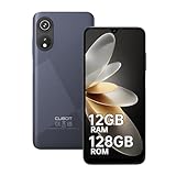 CUBOT P60 Smartphone Ohne Vertrag Günstig 12GB+128GB/256GB Erweiterbar, 20MP+8MP Dual SIM 4G Handys, 6.52 Zoll HD+, 5000mAh Akku Octa Core, Face ID/Fingerabdruck, GPS, OTG, Android 12 Handy (Schwarz)