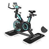 Stoßfeste Bodenschutzmatte für Laufbänder, 6 mm Dicke rutschfeste Unterlage für Fitnessgeräte, PVC-Bodenschutzmatte für Sportgeräte,Matten Fitnessraum Bodenmatte, auch als Yoga Matte 2pcs（28 * 70）