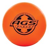 FRANKLIN - AGS Streethockey Ball NHL I Ball für Roller- und Inlinehockey I Outdoor Ball mit Active-Gravity-System I speziell gedämpfte Flüssigkeit im Ballinneren I mittelhart I hitzetauglich - Orange