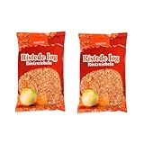 Nordthy Röstzwiebeln 2×500 g – Knusprige Zwiebeln im Vorteilspack – Perfekt für Hot Dogs, Burger, Salate & mehr – Großpackung