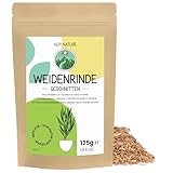 Alpi Nature Weidenrinde geschnitten 125g, Weidenrindentee, Weidenrinden weiß, Weidenrinde Tee