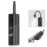 ULANZI FM02 Mini Nebelmaschine, 3 Nebelmodi Tragbare Handheld Nebelmaschine, Fog Rauchmaschine mit Digitalanzeige, Fogger mit akku für Fotografie,Videografie, Outdoor-Events, Hochzeit, Party,Halloween