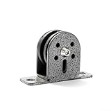 Edelstahl-Wäscheleinen-Riemenscheibe-Set – 272,2 kg Kugellager-Riemenscheibe, wandmontierter fester Riemenscheibenblock für Fitnessgeräte