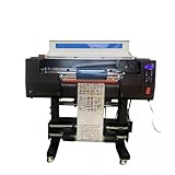 CNCZONE 60 cm UV-DTF-Drucker mit XP600-Druckkopf, 23,6 Zoll Druckbreite, RIP-Software, AB-Folie, 500 ml Lack & Tinten