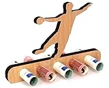 Giftota - Originelle Geburtstag Geldgeschenk Holz - Geschenk für Handballer, Handball Fans, Handballtrainer - Handball Geldgeschenk - Geschenke aus Holz - Geschenke Geldgeschenk für Frauen & Männer