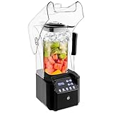 2200ml Standmixer, Mini Smoothie Maker, Blender elektrisch, Shake Mixer 2200W, Küchenmaschine für die Herstellung von Saft, Sojamilch, Milchtee, Kaffee, Würzen, Fleischfüllung usw