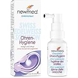 newmed Ohrenspray 30ml - Behandlung von Ohrenschmalzpfropfen bei Erwachsenen und Kindern | Ohrreinigung mit System