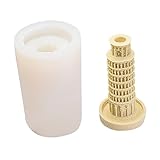 Kerzenform Epoxidharz Silikonform Leaning Turm Von Design Leicht Zu Mold Für Kerzenputzkunst Ornamente Werkzeuge