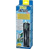 Tetra IN 600 plus Aquarium Innenfilter - Filter für klares und gesundes Wasser, mechanische, biologische und chemische Filterung, geeignet für Aquarien mit 50 bis 100 Liter