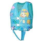 Schwimmhilfe Float Jacket FüR Kinder Schwimmtrainingsweste Schwimmen Jacke Kleinkind Wasserdicht Rettungsweste Buoyancy Aid Ideale FüR Jungen MäDchen/Jungen Wassersport