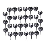 Gadpiparty 30 Stück Teiliges Bonsai Düngerbox aus Hochwertigem Kunststoff Klauenförmige Wiederverwendbare Pflanzgefäße für Topfpflanzen Balkon und Garten Schützt Dünger vor Vögeln und Wind