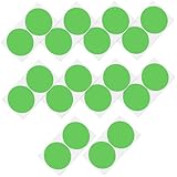 OHPHCALL Teiliges Große Farbige Runde Aufkleber Selbstklebend Beschriftbare Klebepunkte für Etiketten Sortieren Codieren Versiegeln Inklusive Grünem Farbton Abgerundete Ecken Papierbasiert