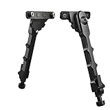 aleawol Tactical M-LOK Bipod Verstellbar 7,5-9 Zoll Zweibein für Gewehre, V9-Gewehrbipod Skalierbar für Outdoor, Fotografie, Schießstand, Jagd und Schießen