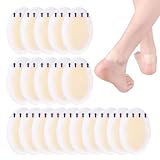 Dreamil 20 Stück Ferse Schutz Blasenpflaster, Wasserdicht Gel Schutzfolie, Hydrokolloid Fersenschutz, Verhindern Blase Lindert die Schmerzen und Fördert die Heilung, für hohe Absätze Schuh(Hautfarbe)