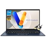 ASUS Vivobook 14' FHD Laptop, Intel Core i5-1334U, 24GB RAM 2TB SSD, NumberPad, Long Battery Life, Private Webcam, PDG HDMI Cable, US Version KB, Windows 11 Pro, Quiet Blue