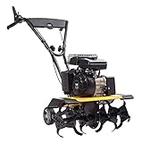 Texas Gartenfräse Motorhacke Bodenhacke Bodenfräse Rasenfräse Pflug Benzin mit Antrieb Lilli 365TG Dual-Shaft | 40-60 cm | 78,5 cm³ | 1400W | 1,9 PS | 26 cm Arbeitstiefe | 1 x Vorw. u. 1 x Rückw.
