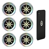 6 Stück Strahlenschutz Handy Aufkleber,Handystrahlung Blockieren Sticker,Selbstklebende EMF Blocker Strahlenschützer Handy,für Phones,Tablet,Laptop-PC,Radio,Fernseher,elektronische Produkte