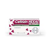 Cetirizin HEXAL® bei Allergien | 100 St | Lindert Juckreiz, Rötung und Schwellung der Haut bei Nesselsucht | Wirkt in ca. 30-60 Minuten