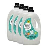 Marcel's Green Soap Colorwaschmittel Pfirsich & Jasmin – Vorteilspack 4 x 3 L (276 Waschgänge) – vegan, palmölfrei, mikroplastikfrei – gegen Flecken, ab 20 °C