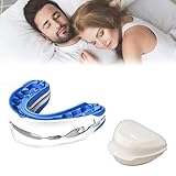 SMTelegance Quiet Lab anti Schnarch Schnarchstopper anti Schnarch Schnarchschiene Schnarchen Stopper anti Schnarch Schiene, Silicone Stop Snoring Braces Sports Dental Care Verbesserung der Atmung.