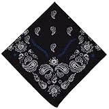 Schals & Tücher Bandana Halstuch Bikertuch Nickituch Kopftuch Baumwolle Mundschutz Piratentuch #01