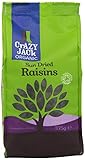 Drei Packungen of Crazy Jack Bio sonnengetrockneten Rosinen 375 g