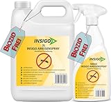 NEU Biozidfreie Ameisen Abwehr 2,5L – Effektives Mittel für Ameisen im Haus oder Garten – Ant Spray – Fleckenfrei – Ameisen Spray von INSIGO