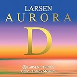 LARSEN STRINGS Cello-Saiten Aurora D 4/4 Medium