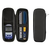 CHENGYOUOUM Insulin Pen Kühltasche, Diabetiker Medikamenten Tasche, Isolierte Medikamententasche Flugzeug, Kühler Diabetes Medikamente, Kühlbox Für Spritzen, Für Diabetikerzubehör (Schwarz-1 Stück)