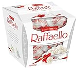 Ferrero Raffaello – Feine Creme, knackige Mandel, knusprige Waffel und Kokosflocken – 1 Packung à 150 g