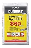 PUFAS S60 Premium Spachtel Gips-Spachtelmasse, 25kg