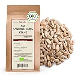 Kamelur BIO Sonnenblumenkerne geschält – 2kg - hochwertige Sonnenblumenkerne zum Backen & mehr - sunflower seeds in biologisch abbaubarer Verpackung