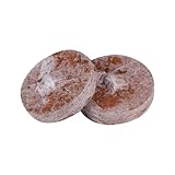 Windhager Anzuchtquelltabs, Quelltabs, Kokos-Quelltabletten zur Anzucht von Stecklingen, Aussaaterde, Kokoserde gepresst, torffrei, 100 Stück, 3,5 cm