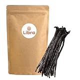 Libra 30 Stück Bourbon Vanilleschoten 13-15 cm | Vanille | Schoten | Madagaskar | Top Qualität | LIBRA FOOD