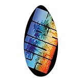 Baoblaze Skimboard, Bodyboard, Premium-Haltbarkeit für Strand, Wasser-Surfbrett, Skimboard für Anfänger, Erwachsene, Jugendliche, alle Skimming, 35inch
