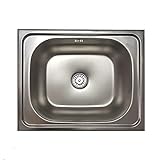 40 x 50 cm Edelstahl Küchenspüle Edelstahlspüle Spüle Einbauspüle Spülbecken