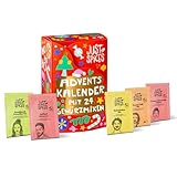 Just Spices Kleiner Gewürz Adventskalender 2025 I 24 Gewürzmixe im Probierformat I Mit 24 passenden & vielseitigen Rezepten für Dezember I Auch prima als Geschenk